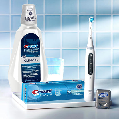 Crest Pro-Health Clinical Mouthwash – Safe Alcohol-Free Formula for Families & Everyday Use