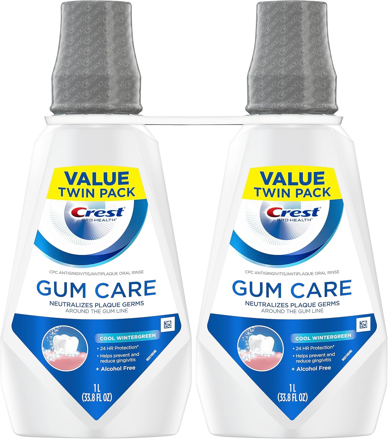 Crest Pro-Health Gum Care Mouthwash – Safe Alcohol-Free Rinse for Sensitive Mouth & Family Use
