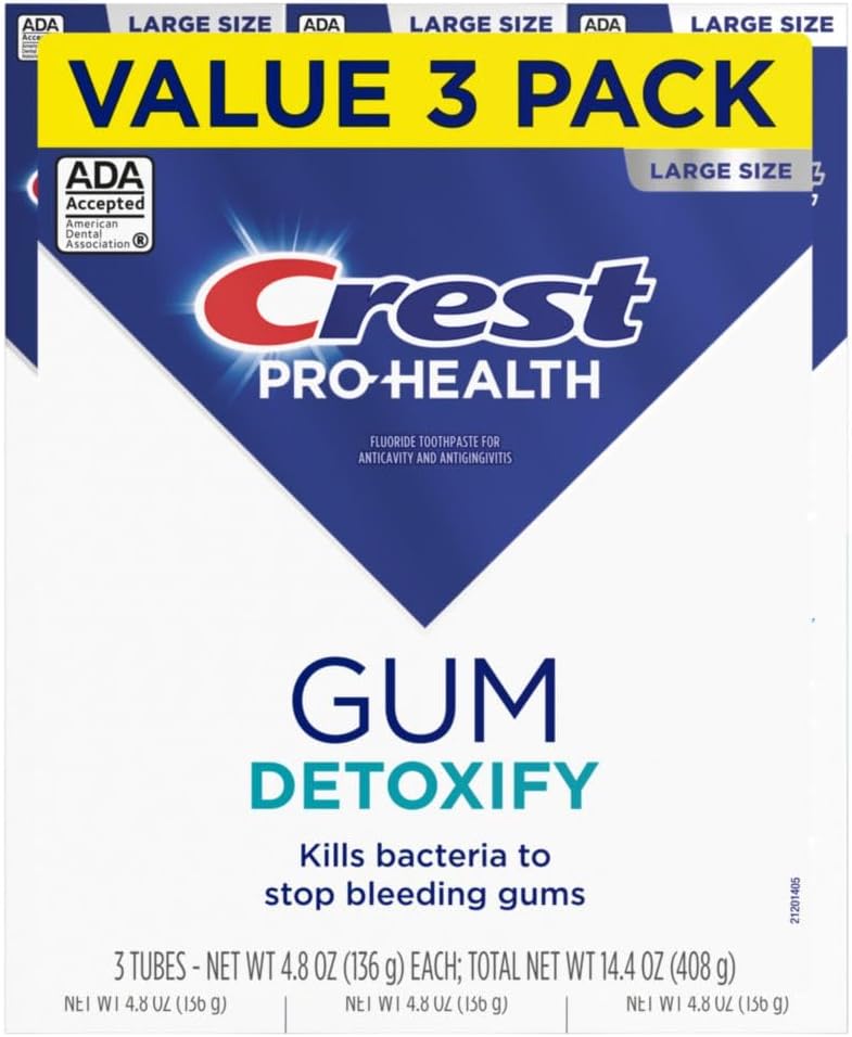 Crest Pro-Health Gum Detoxify – Family-Safe Gum Care Toothpaste for Kids & Parents