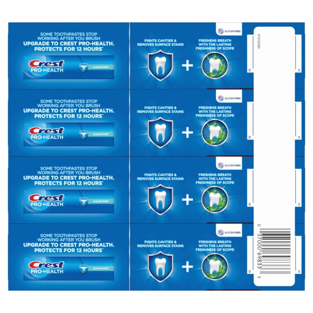 Crest + Scope Active Fresh Whitening Toothpaste – Gentle Care for Your Daily Oral Wellness Ritual