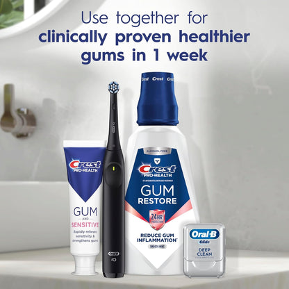Crest Sensitive & Gum Toothpaste 3-Pack – Nighttime Oral Care Ritual for Calm, Healthy Mornings