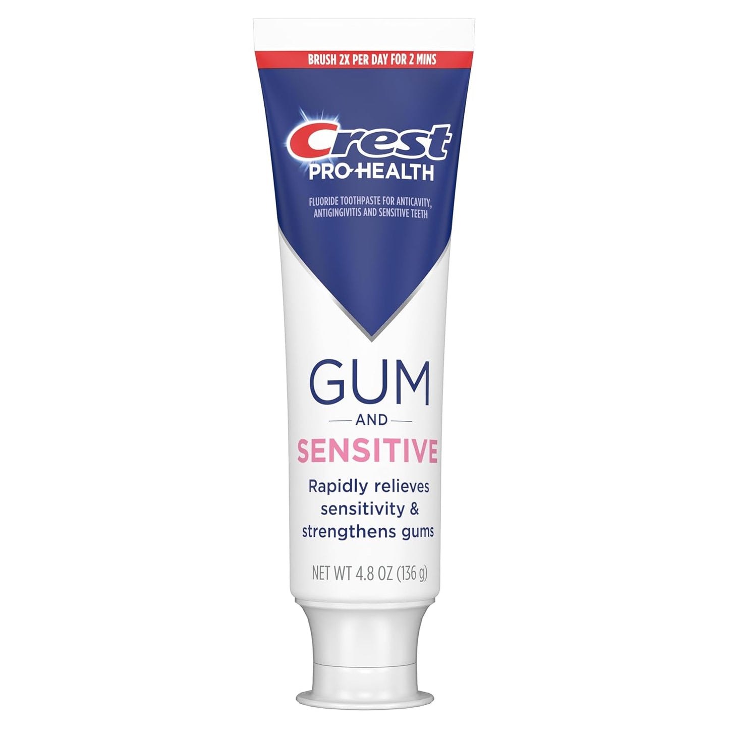 Crest Sensitive & Gum Toothpaste 3-Pack – Nighttime Oral Care Ritual for Calm, Healthy Mornings
