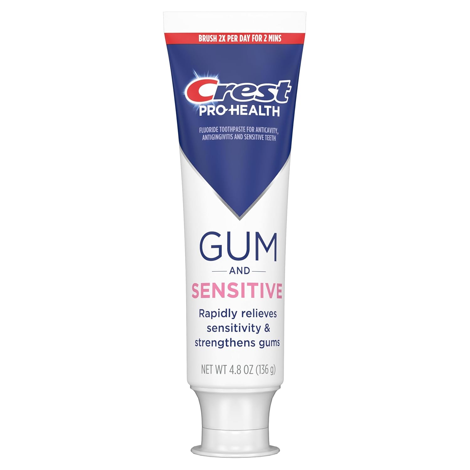 Crest Sensitive & Gum Toothpaste 3-Pack – Nighttime Oral Care Ritual for Calm, Healthy Mornings