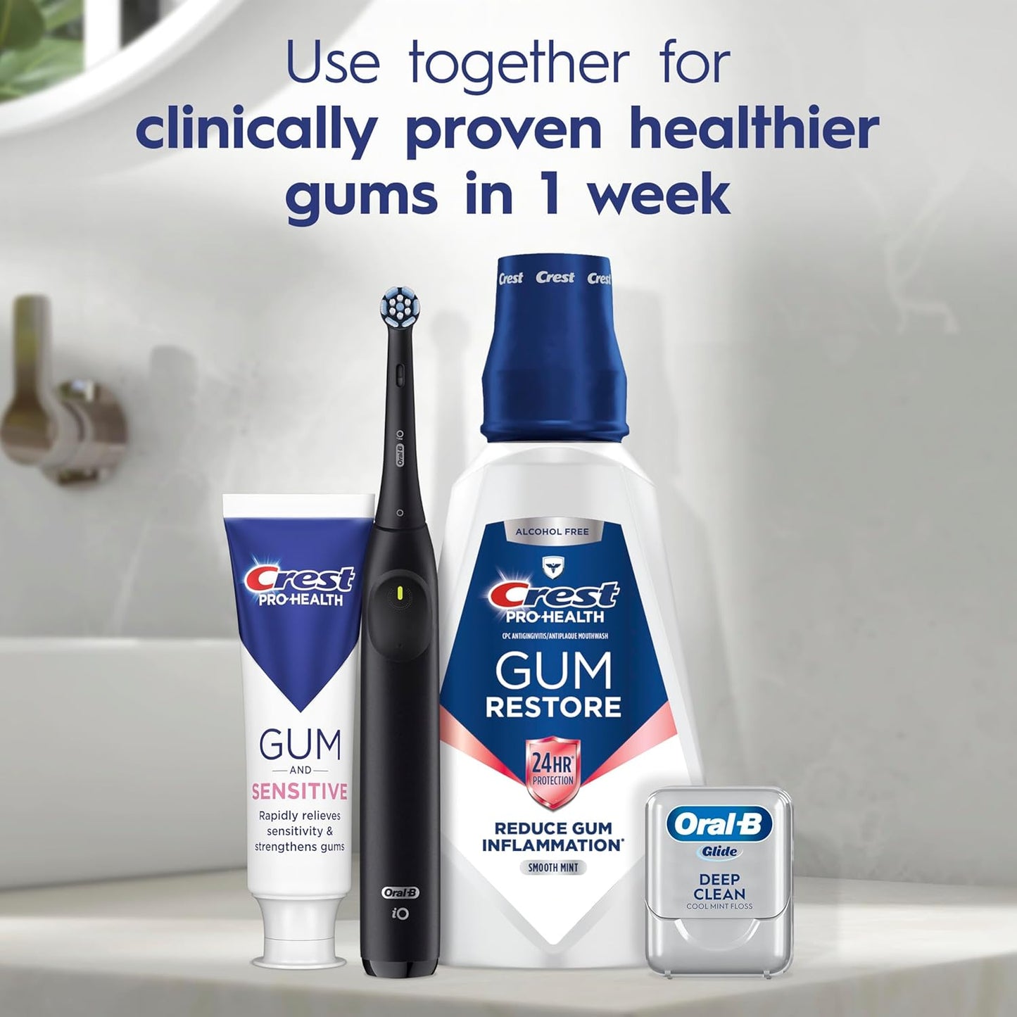 Crest Sensitivity & Gum Toothpaste 3-Pack – Professional Oral Care for Your Daily Work Routine