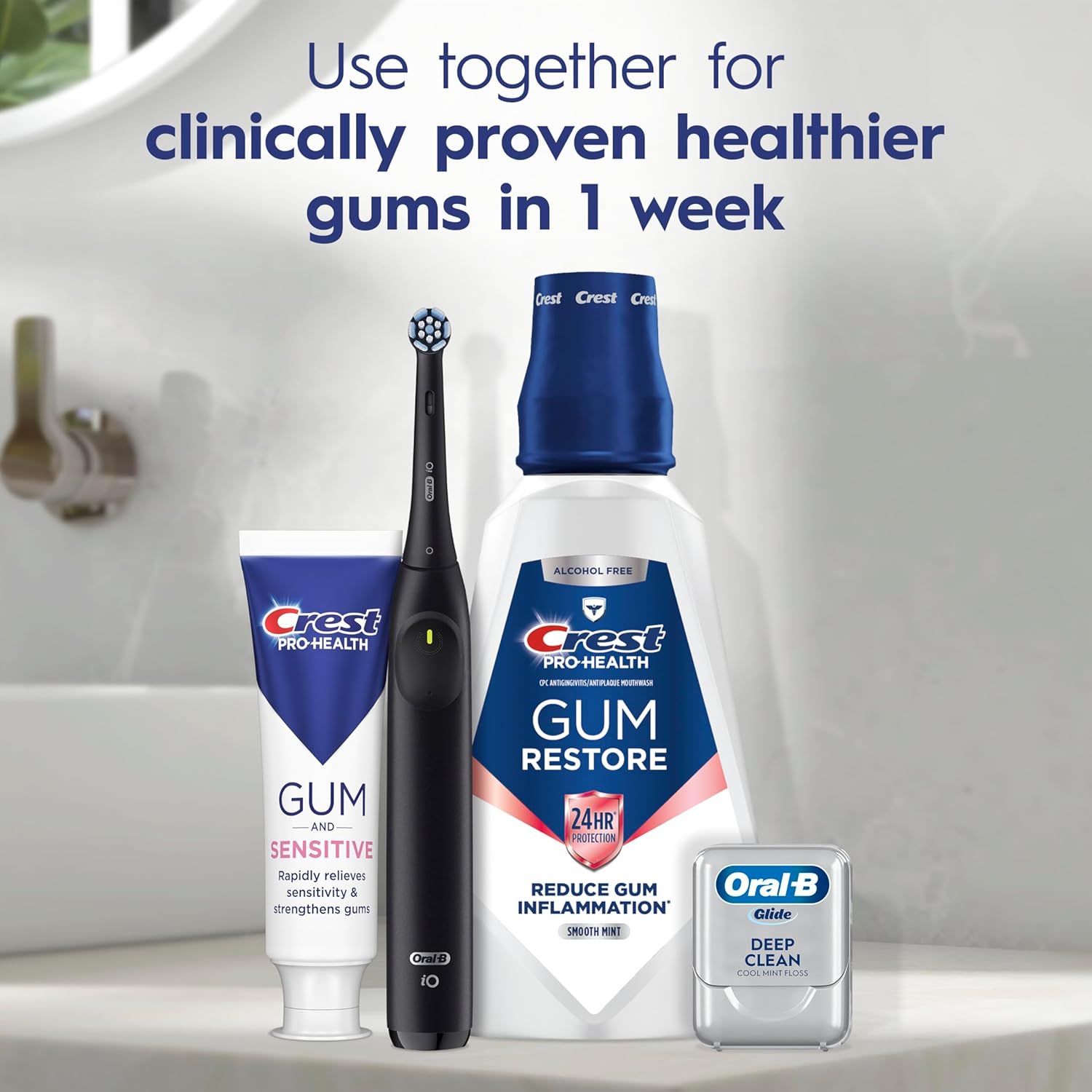 Crest Sensitivity & Gum Toothpaste 3-Pack – Professional Oral Care for Your Daily Work Routine