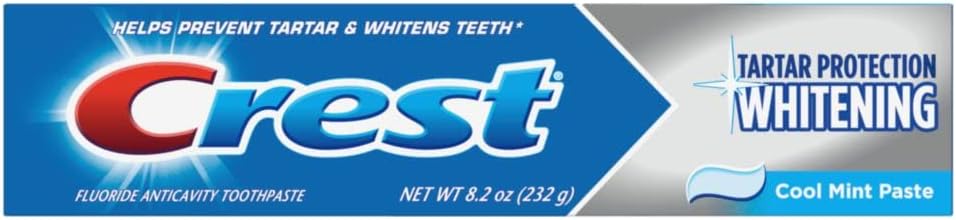 Crest Tartar Protection Whitening Toothpaste – One Simple Formula, Four Essential Benefits