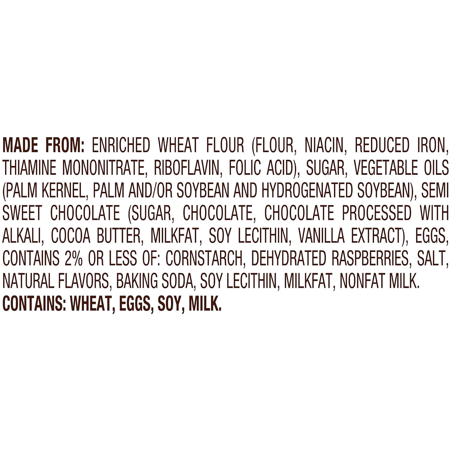 crisp and delicate milano texture distinguishing it from soft-baked competitors
