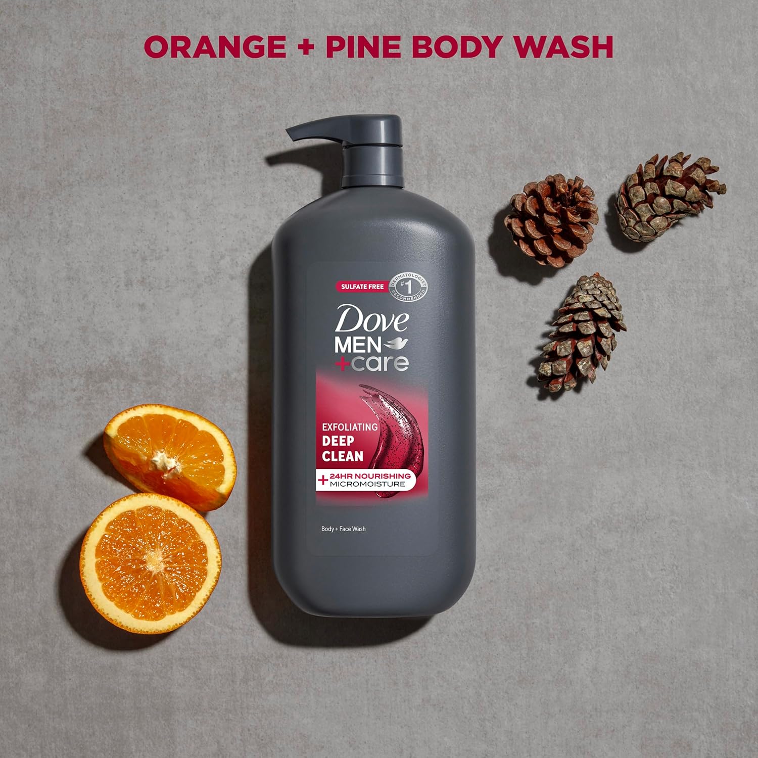 crisp and warm scent profile of fresh citrus and masculine cedarwood