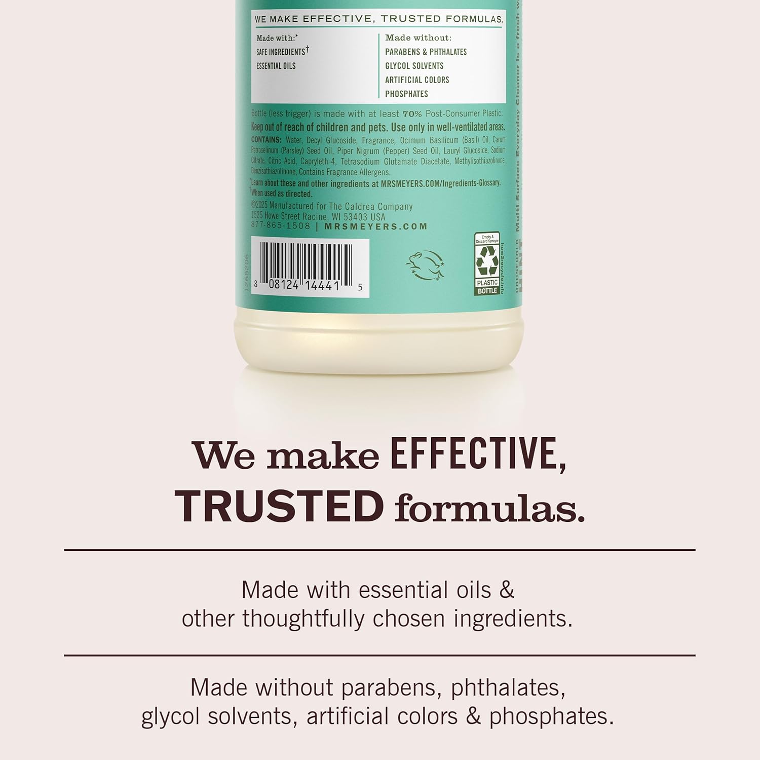 cruelty-free certification — never tested on animals