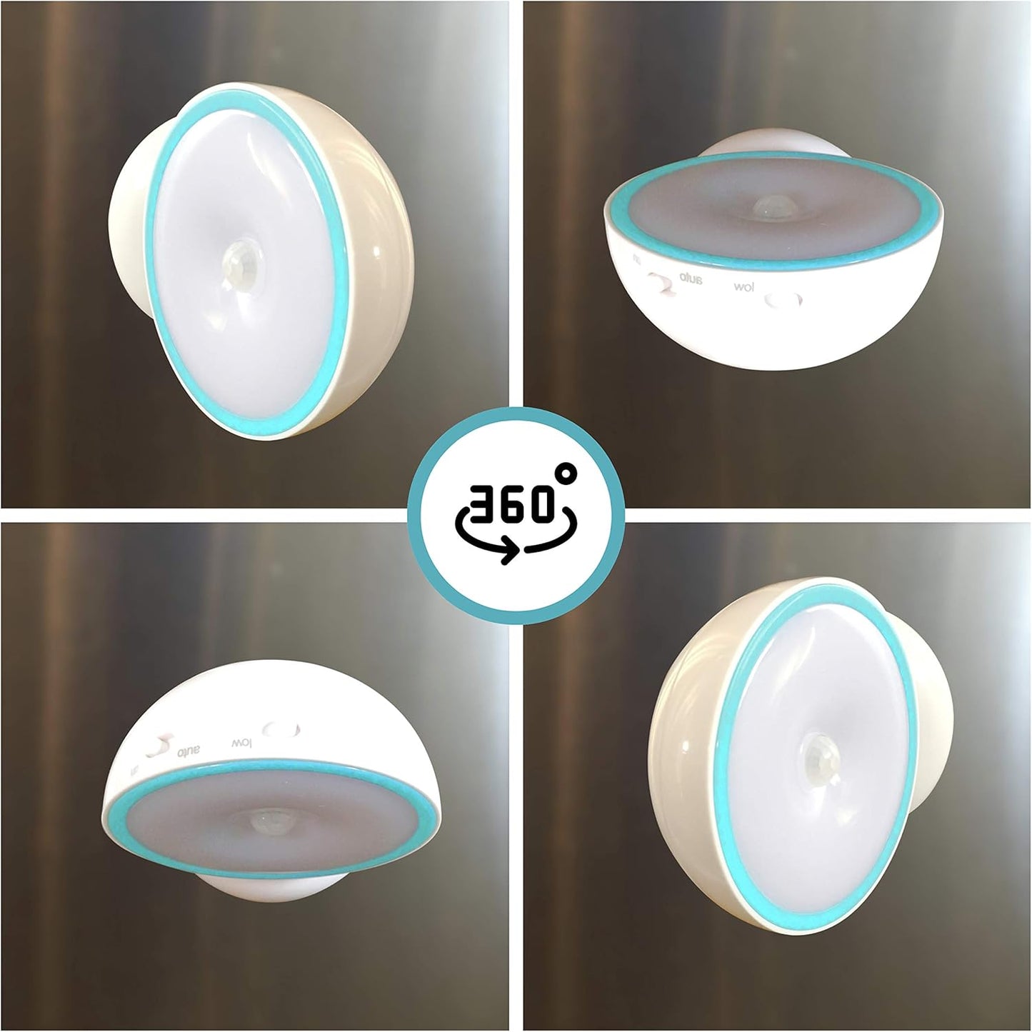 Cruise On Battery Motion Light – Fire-Free Auto Sensor Lamp for Kids' Rooms, Elder Bedrooms and Bathroom Night Use