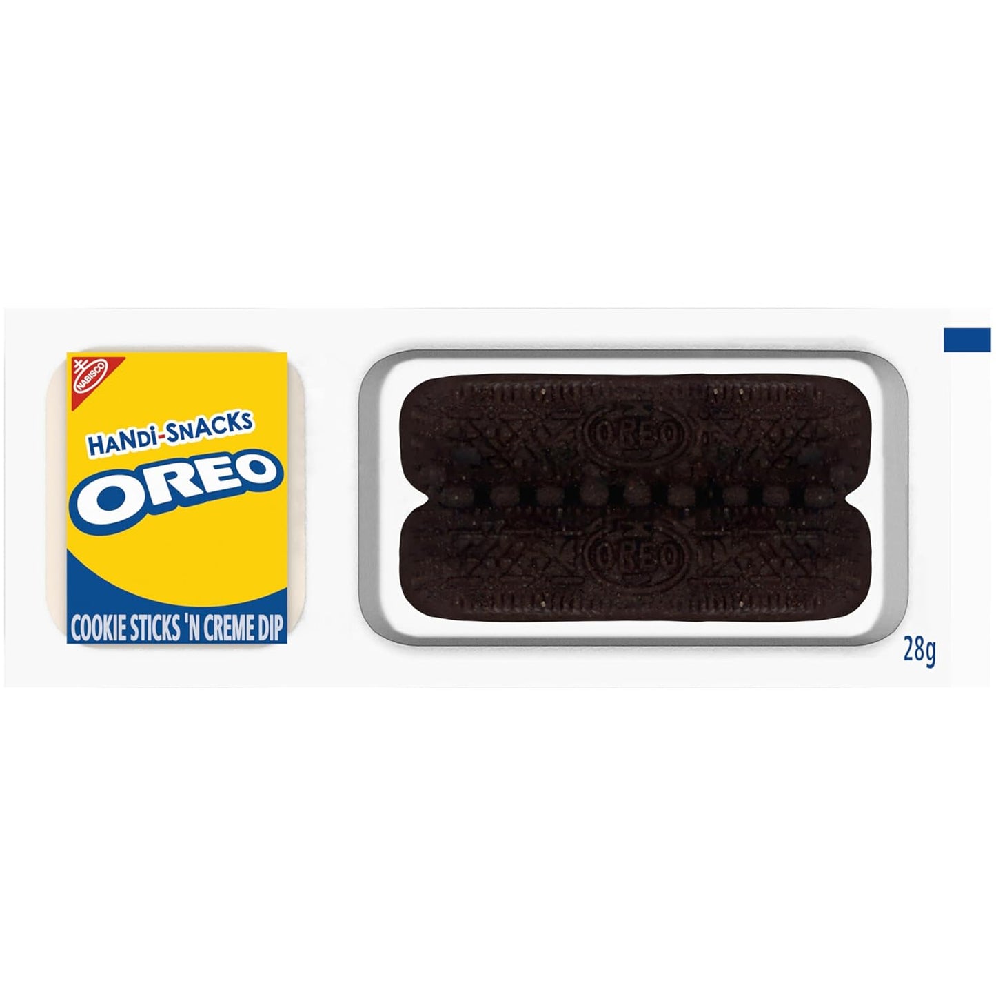 crunchy chocolate cookie texture balanced with sweet creme