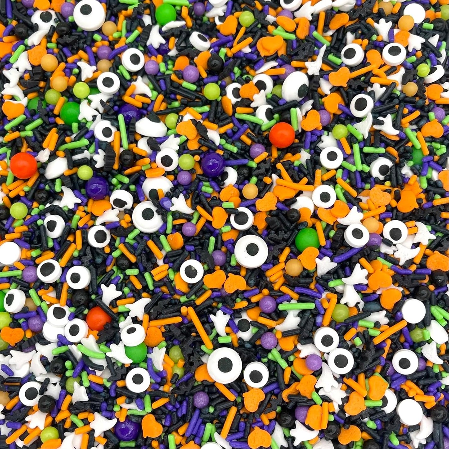 crunchy sugar pearls and sugar beads for layered texture