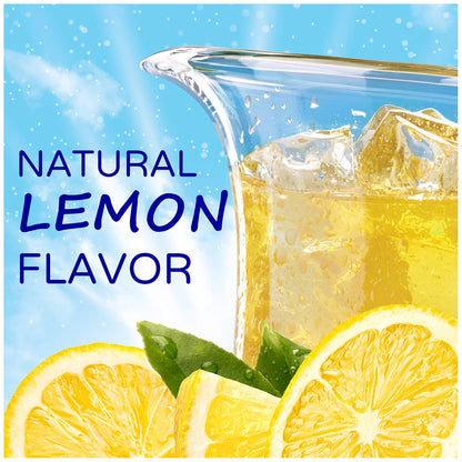 Crystal Light Lemonade Drink Mix - Streamlined Sugar-Free Pantry Staple for Clutter-Free Kitchens, 48 Servings