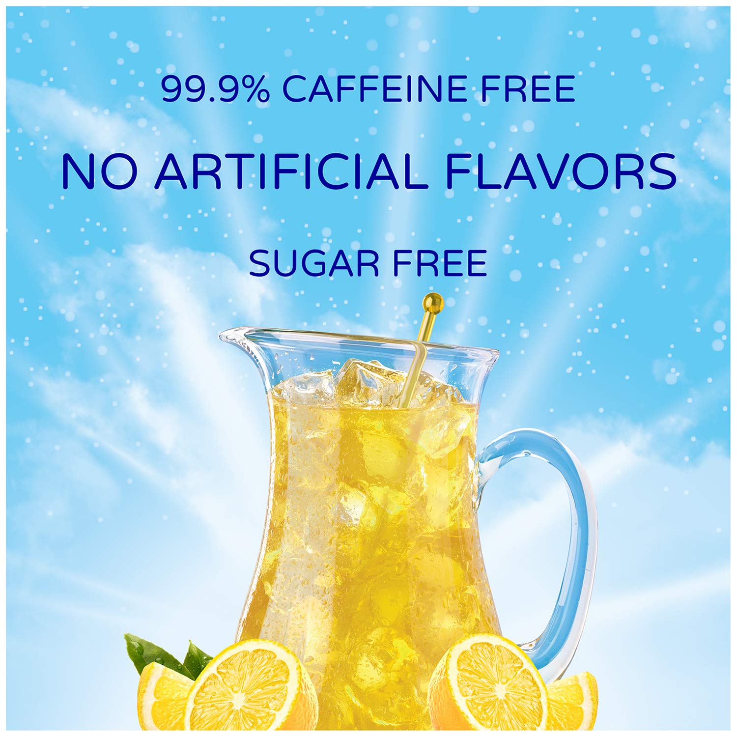 Crystal Light Lemonade Drink Mix - Streamlined Sugar-Free Pantry Staple for Clutter-Free Kitchens, 48 Servings