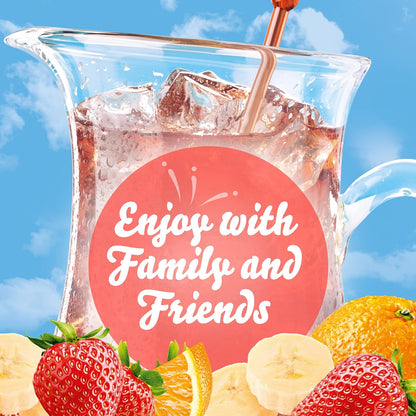 Crystal Light Strawberry Orange Banana Sugar Free Drink Mix – Office Break Room Hydration for Focused Workdays