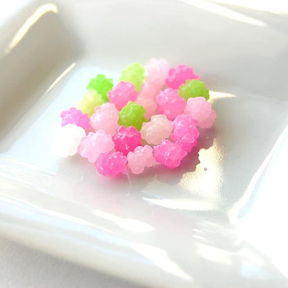 crystal-like multicolor finish for decorative visual appeal