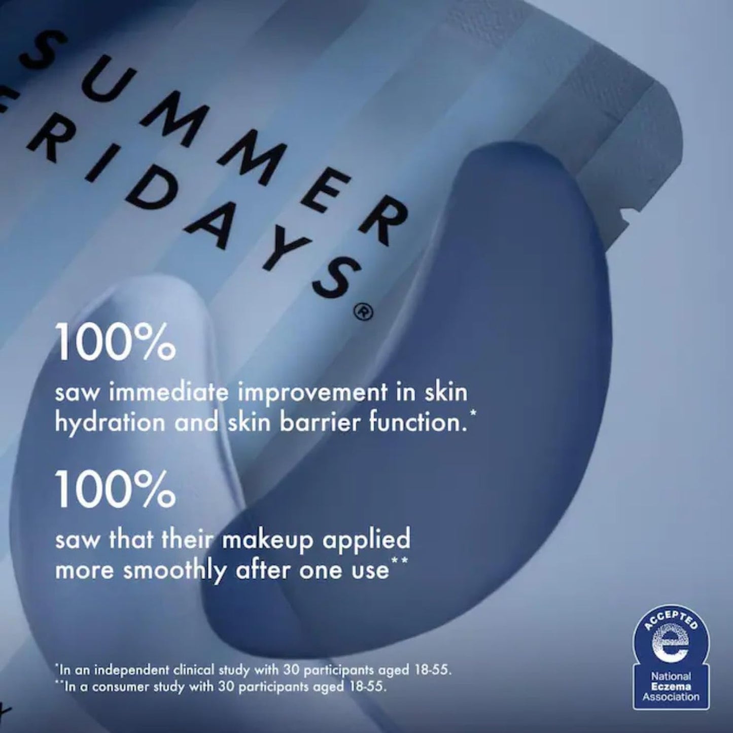 cucumber extract and panthenol for soothing