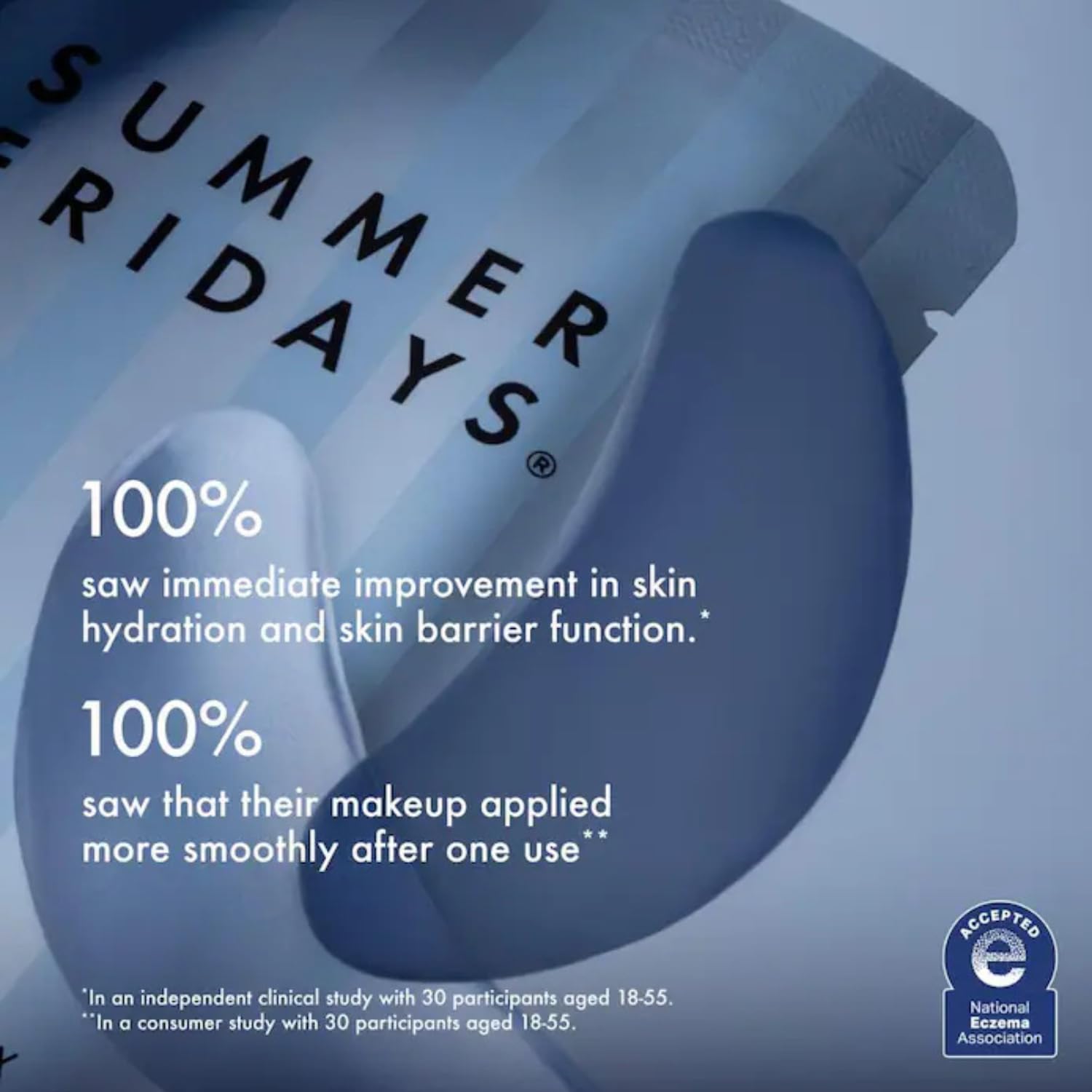 cucumber extract and panthenol for soothing
