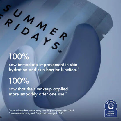 cucumber extract and panthenol for soothing