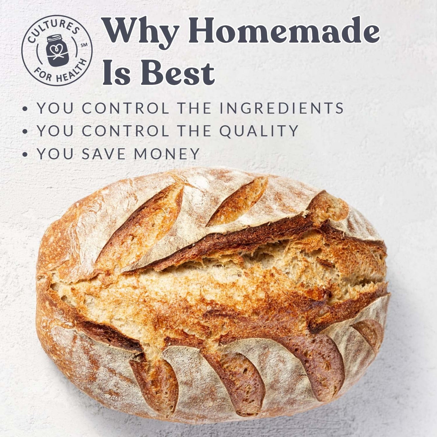 Cultures for Health San Francisco Sourdough Starter – Beginner Friendly Starter for the Shared Family Kitchen