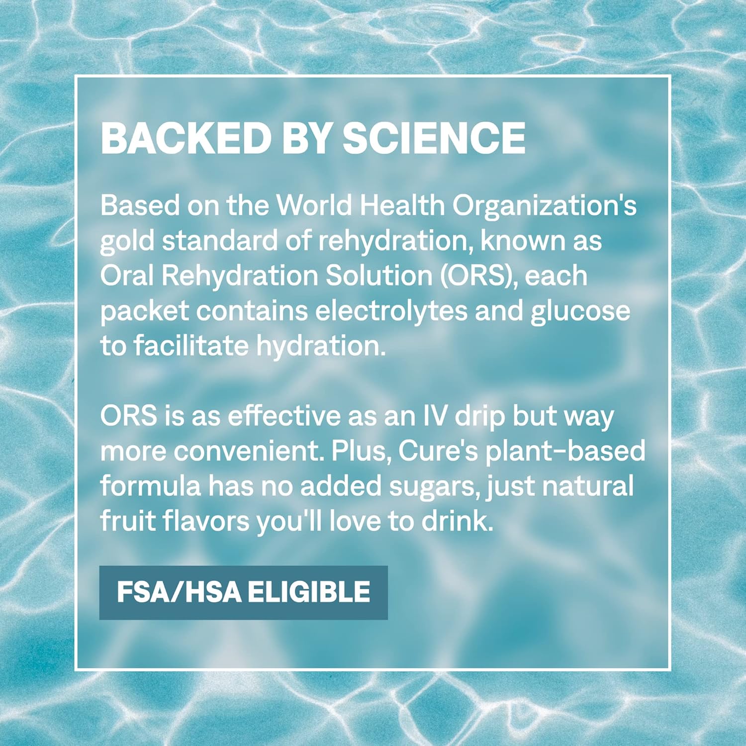 Cure Hydration Plant-Based Electrolyte Powder – Morning Hydration Ritual for Self-Care and Mindful Living
