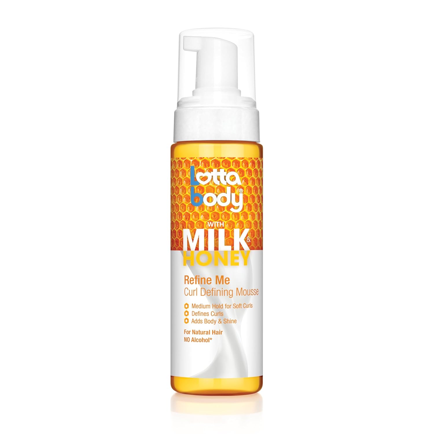 curl-defining lightweight mousse with medium hold and zero-crunch finish