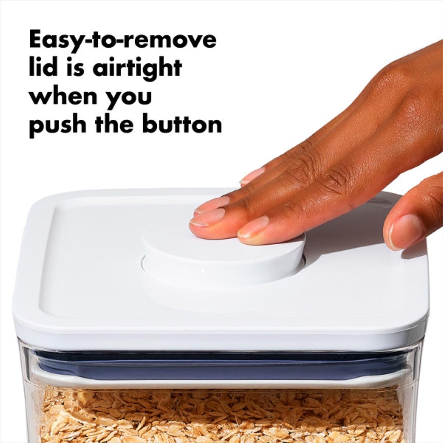 curved interior corners for smooth, mess-free dispensing