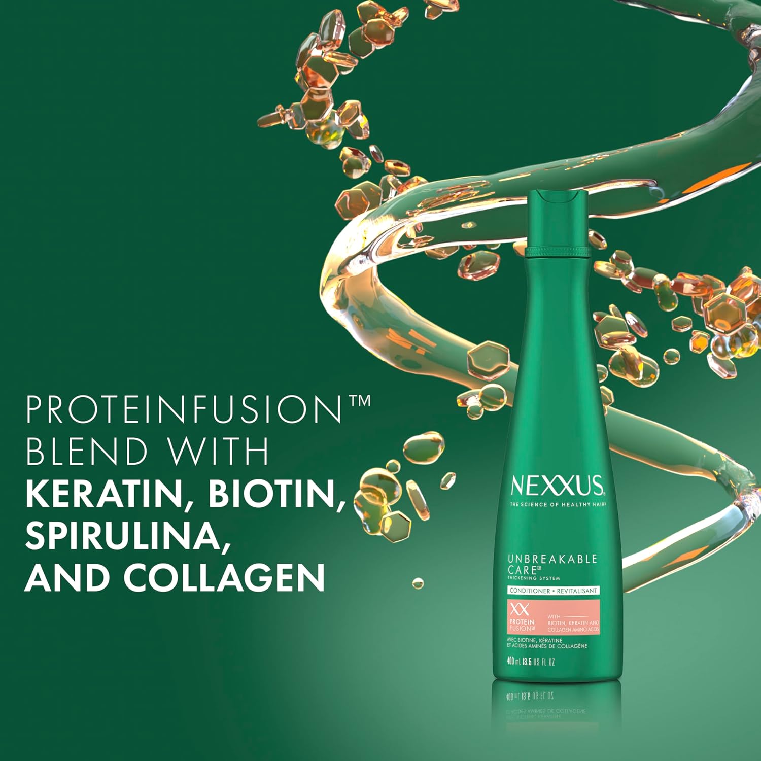 cuticle protection layer that shields against external damage and reduces brush fallout