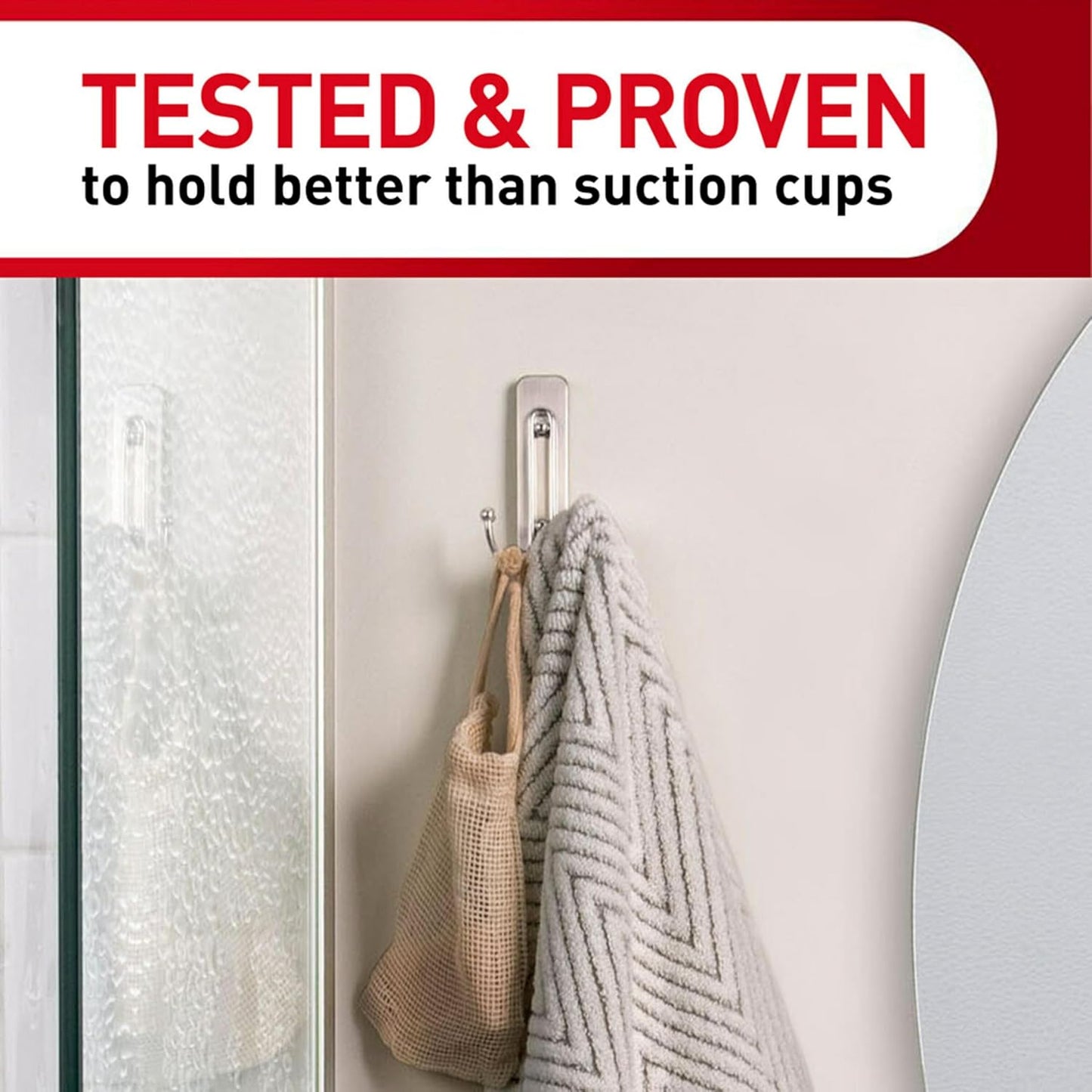 damage-free removal that pulls straight down to release cleanly