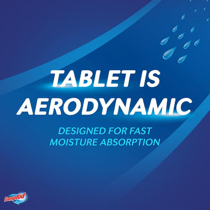 DampRid Moisture Absorber Drop-In Tablets – Child and Pet Safe Dehumidifier Refills for Nursery and Playroom