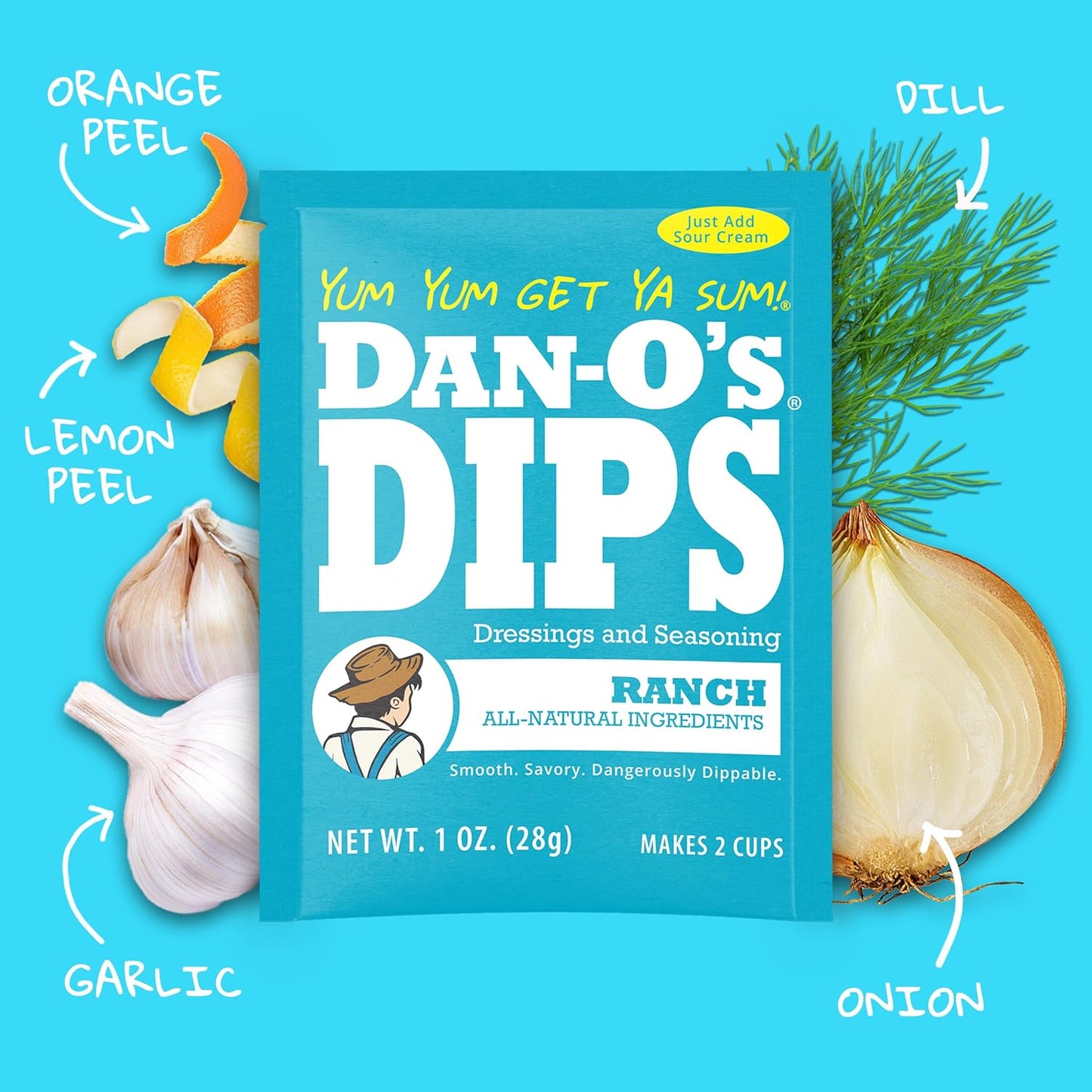 Dan-O's Dips Variety 8-Pack – Housewarming Gift for New Homeowners Who Love to Cook