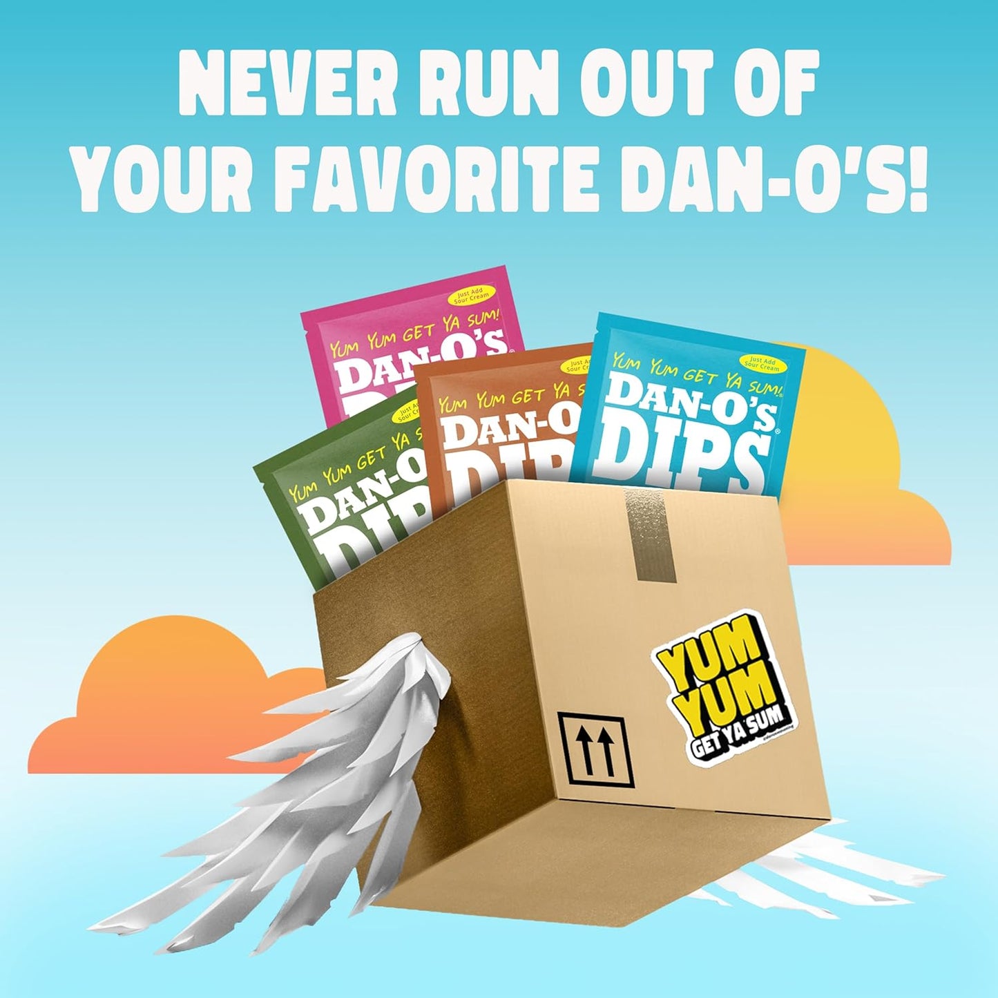 Dan-O's Dips Variety Pack – Clean-Ingredient Snack Seasoning for Mindful Home Cooks