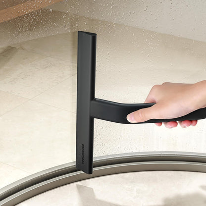 dancemoon JustHang Squeegee for Clutter-Free Shower, One-Piece Silicone Design