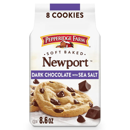 dark chocolate chips and dark chocolate chunks loaded throughout