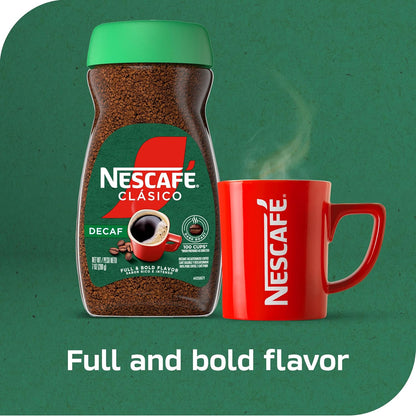 dark roast blend of robusta and arabica beans, 100% real coffee