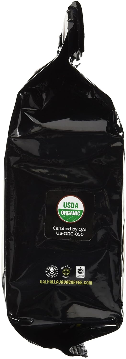 dark roast with flavor notes of cocoa powder, molasses, and roasted nut