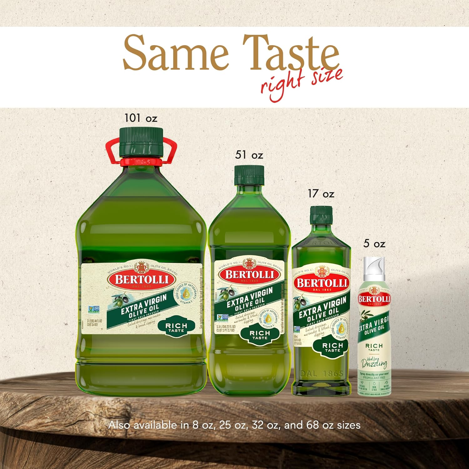 dark-tinted glass bottle sealed to block light and preserve freshness