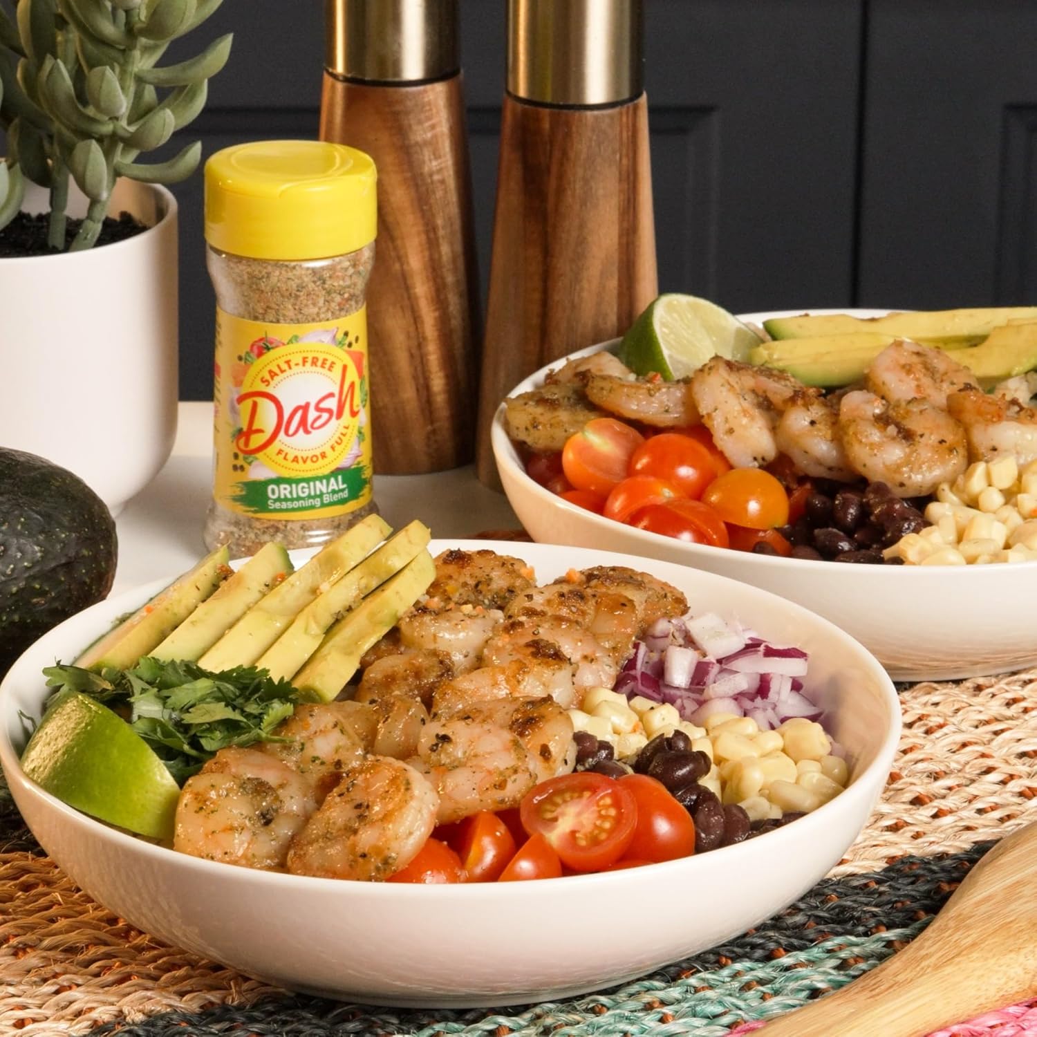 Dash Salt-Free Seasoning Blend – Low-Sodium Flavor Boost for Wellness-Focused Meal Prep
