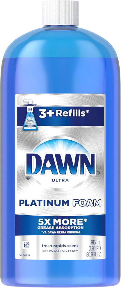 Dawn Direct Foam Dish Soap Refill – Streamlined Cleanup for the Home Office Kitchen, 5X Grease Cutting Foam
