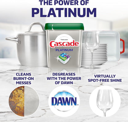 dawn-powered grease-cutting formula for tough, stuck-on messes