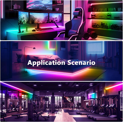 DAYBETTER BGRIC LED Strip Lights – Unique Housewarming Gift for Women and Mom, Color Changing Room Makeover