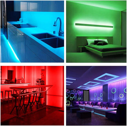 DAYBETTER RGB LED Strip Kit – Cool Glow Lighting for Playroom and Teen Bedroom