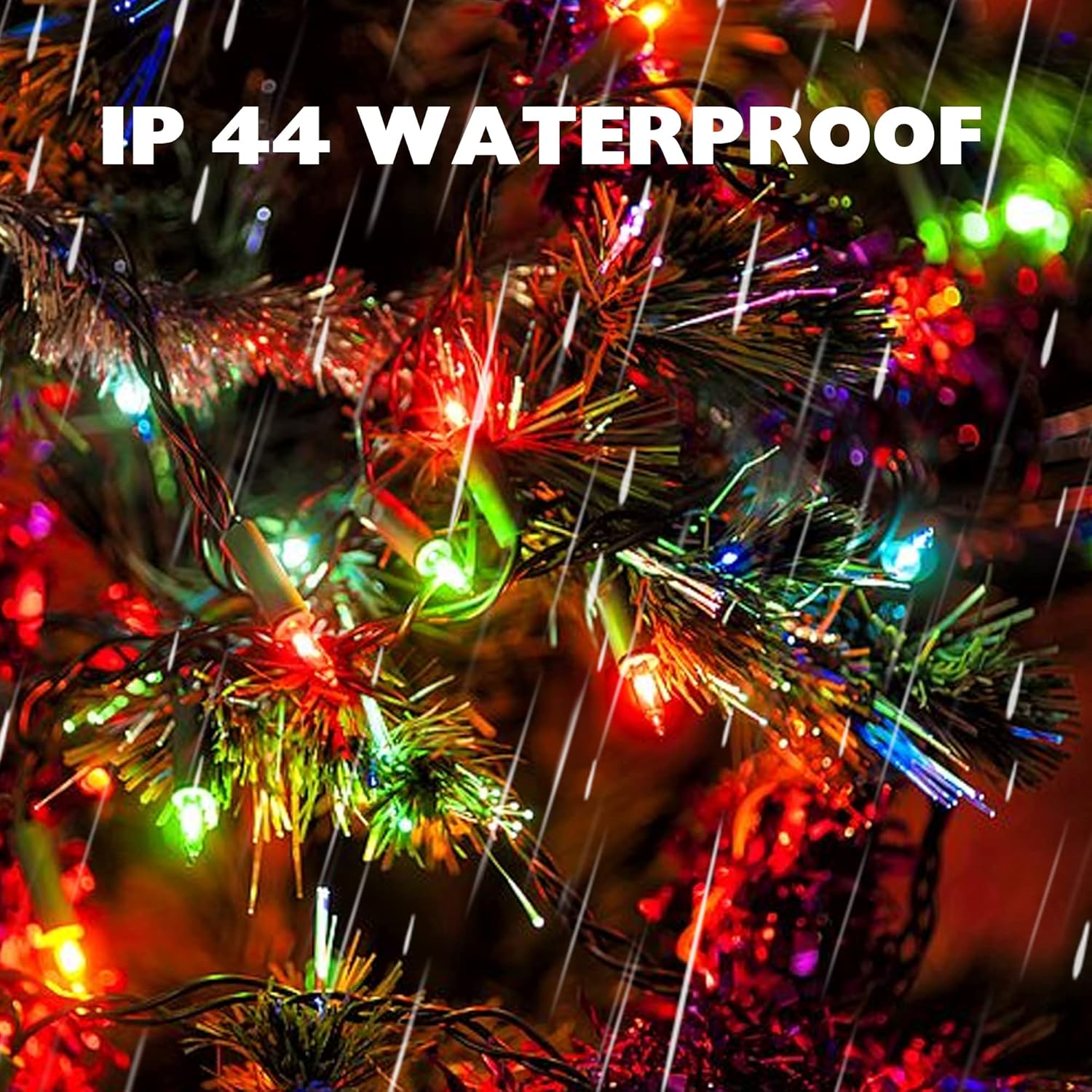 Dazzle Bright Waterproof String Lights – Patio and Garden Fence Lighting for Outdoor Dinner Parties