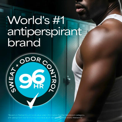 Degree Men Clinical Antiperspirant – 96-Hour Sweat Protection for Back-to-Back Workdays