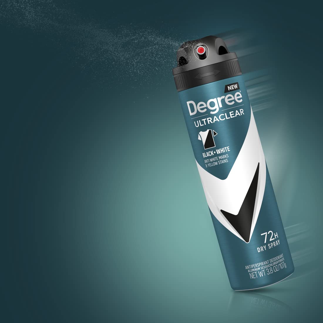 Degree Men MotionSense Dry Spray Antiperspirant 3.8 oz (Pack of 3) – A Calming 72-Hour Freshness Ritual for Morning Confidence