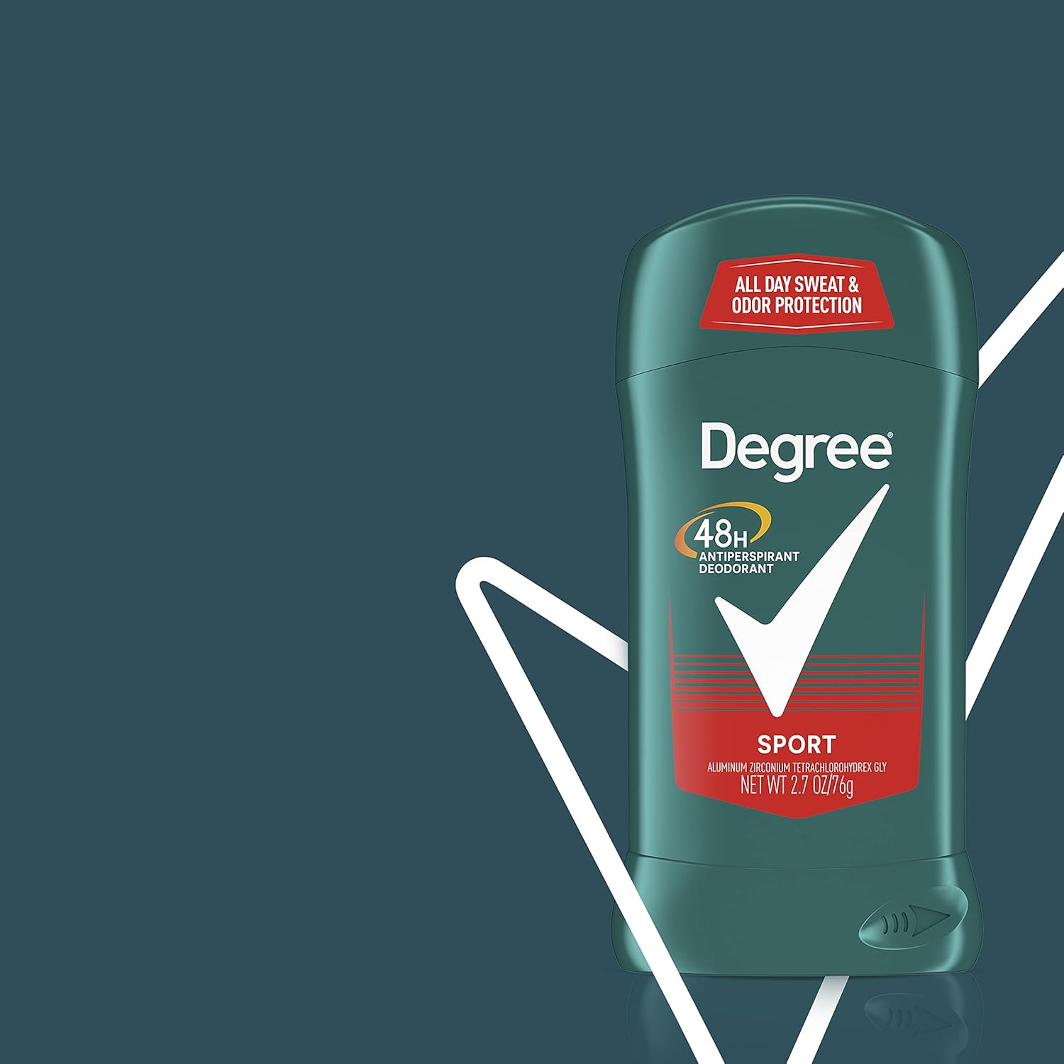 Degree Men Sport Antiperspirant Deodorant Stick – Post-Workout Recovery and Shower Ritual, 2.7 oz 6-Pack