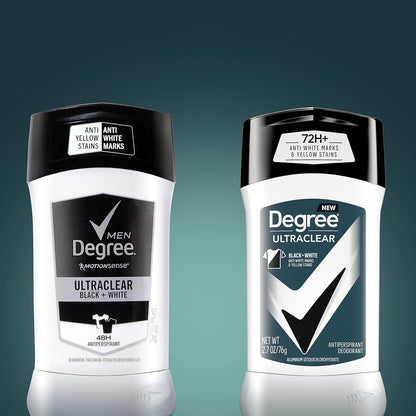 Degree Men UltraClear Antiperspirant Deodorant – Wellness Ritual Essential, Woody Fougère Scent for a Calming Nightly Routine