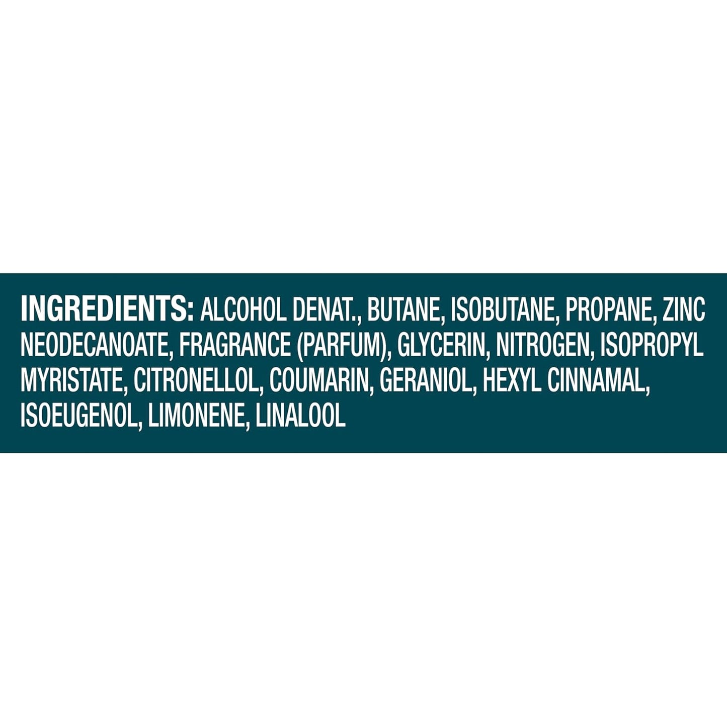 Degree Men Whole Body Deodorant Cool Rush Aluminum Free Dermatologist Tested Sensitive Skin Spray 2.9 oz