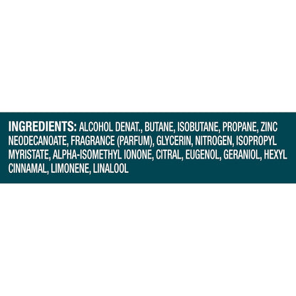 Degree Men Whole Body Deodorant Spray Ocean Chill – 72H Odor Protection for Camping, Hiking, and Travel Days