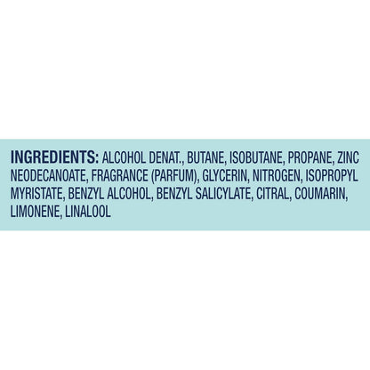 Degree Women Deodorant Spray Fresh Coconut Scent 72H Aluminum Free for Hiking Camping and Trail Days